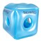 Swim Central 49" Blue Inflatable Ice Cube Habitat Swimming Pool Float